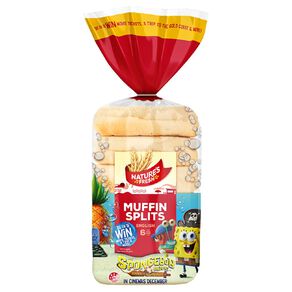 Nature's Fresh English Muffin Splits 6 Pack