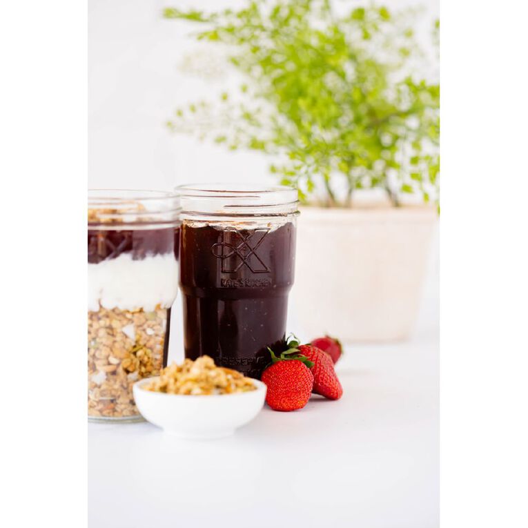 Kate's Kitchen Embossed Nesting Preserving Jar 450ml, , hi-res