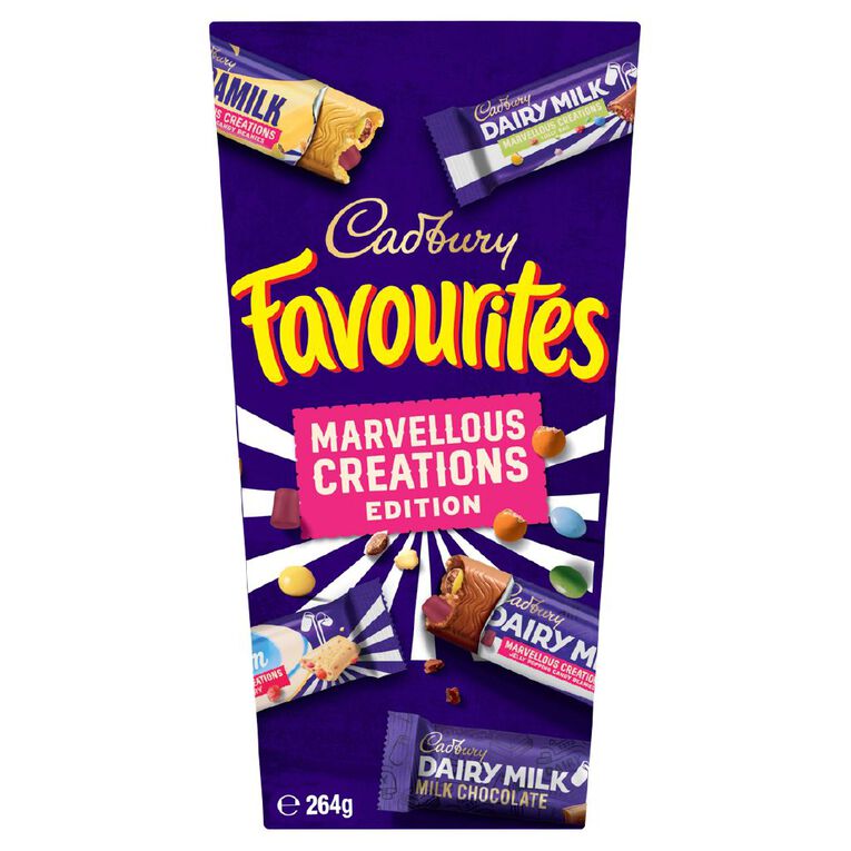 Cadbury Favourites Marvellous Creations 264g, , hi-res