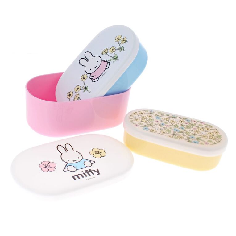 Miffy Buttercup Miffy Buttercup Storage Pots Set Of 3, , hi-res
