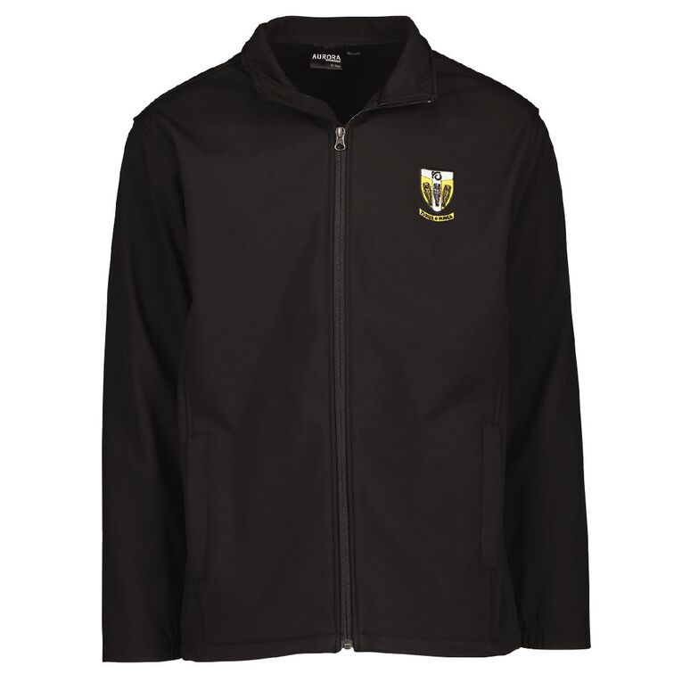 Schooltex Tikipunga High Jacket with Embroidery, Black, hi-res
