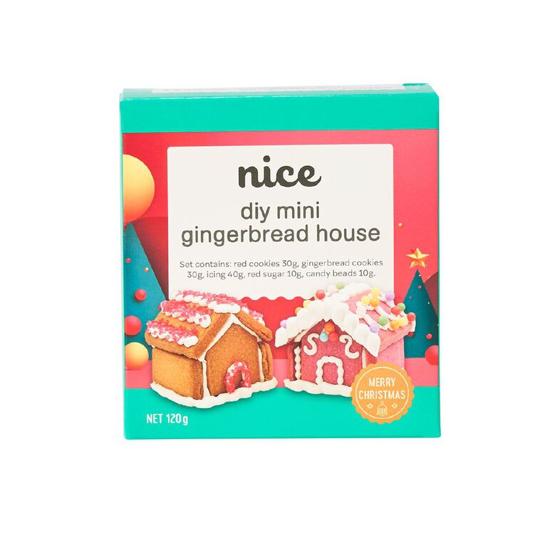 Nice DIY Mini Gingerbread Houses, , hi-res