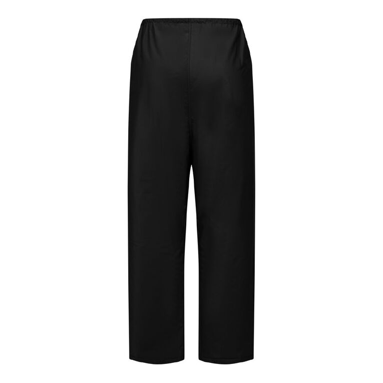 Rivet Waterproof PVC Pants, Black, hi-res