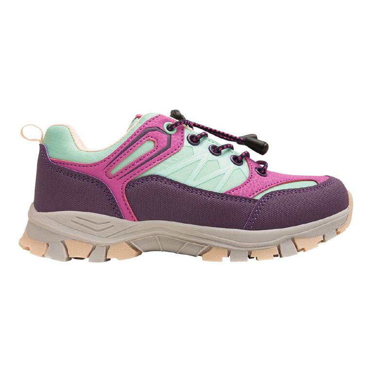 Active Intent Senior Kids' Tyler Trainers, Cream, hi-res