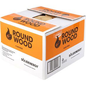 Solid Energy Round Firewood Carton 9 Pack 9 Pack