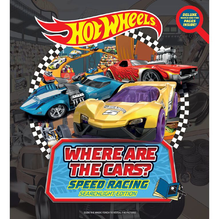 Mattel: Hot Wheels Where Are The Cars? Speed Racing Searchlight Ed, , hi-res