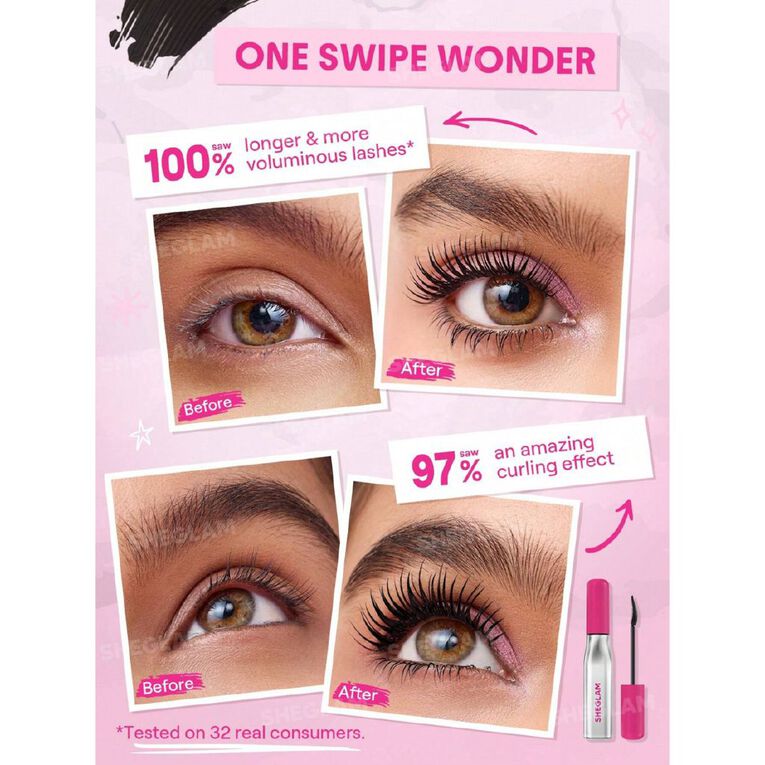 Sheglam Lashlighter Up & Out Mascara, , hi-res