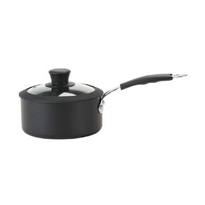 Living & Co Ceramic Saucepan Black 16cm