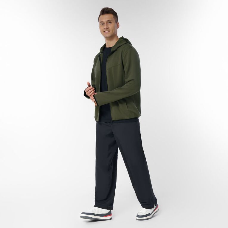 Active Intent Men's Scuba Zip Sweat, Green Mid, hi-res