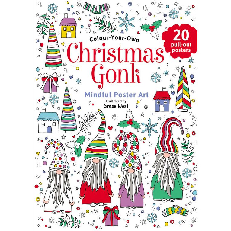 Gallery Wall Art: Christmas Gonk, , hi-res