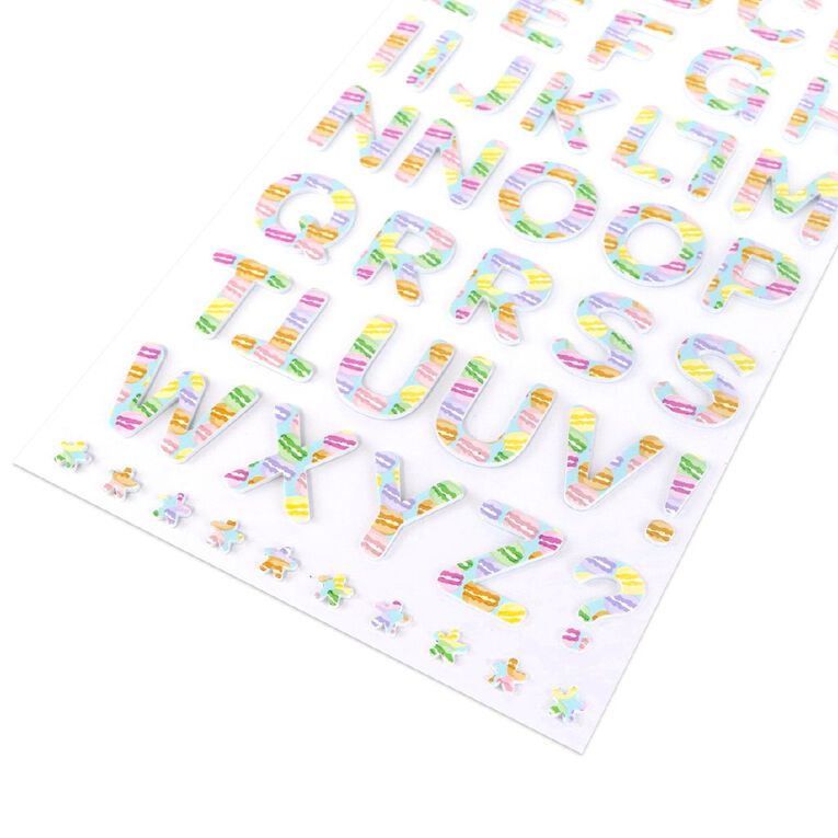 Uniti Life Style Alpha Stickers, , hi-res