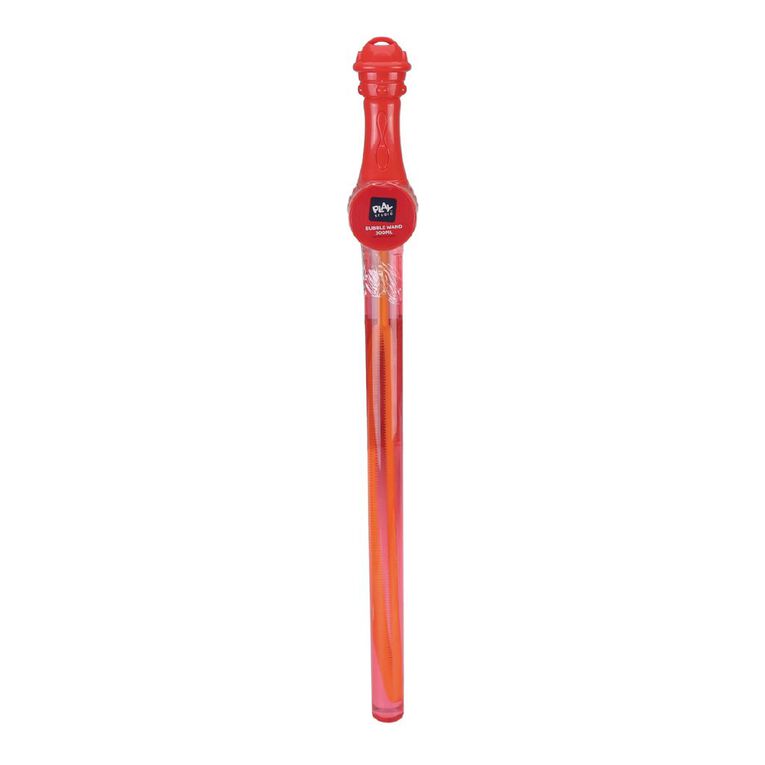 Play Studio Bubble Wand 60cm 300ml Assorted, , hi-res