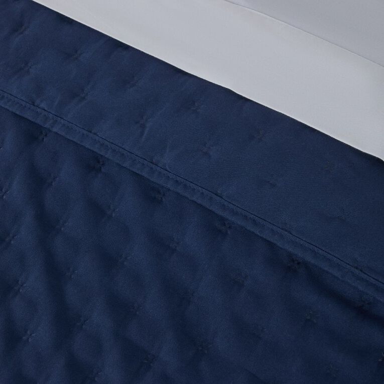 Living & Co Kids Quilted Blanket Blue Single, , hi-res
