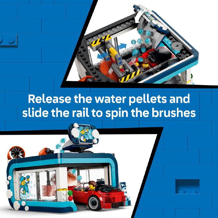 LEGO CITY Drive-Through Car Wash 60497, , hi-res