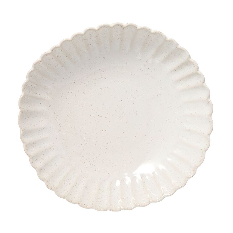 Living & Co Daisy Pasta Bowl Cream 23cm, , hi-res