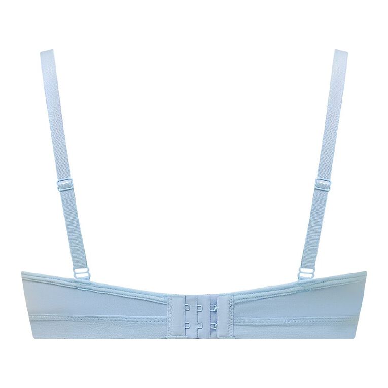 H&H Teen Bra, Black/Blue, hi-res