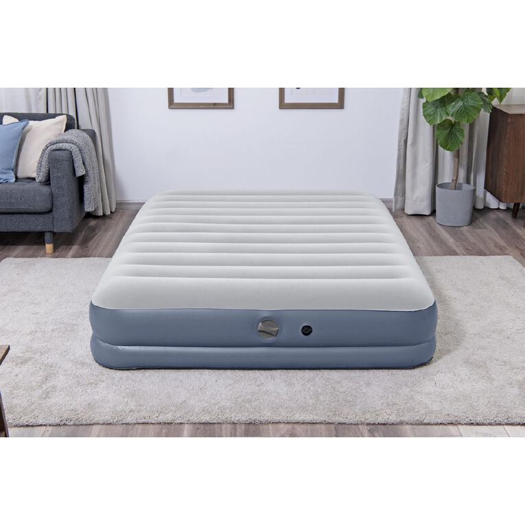 Bestway Tritech Queen Air Mattress with Removeable USB Pump 36cm, , hi-res