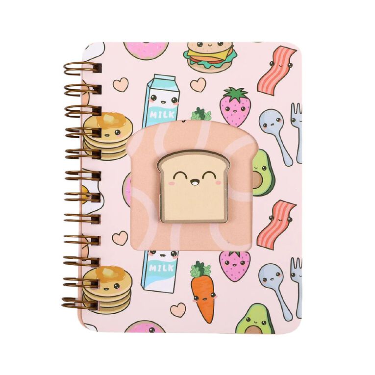 Kookie Yum Cafe Spiral Notebook Sandwich, , hi-res