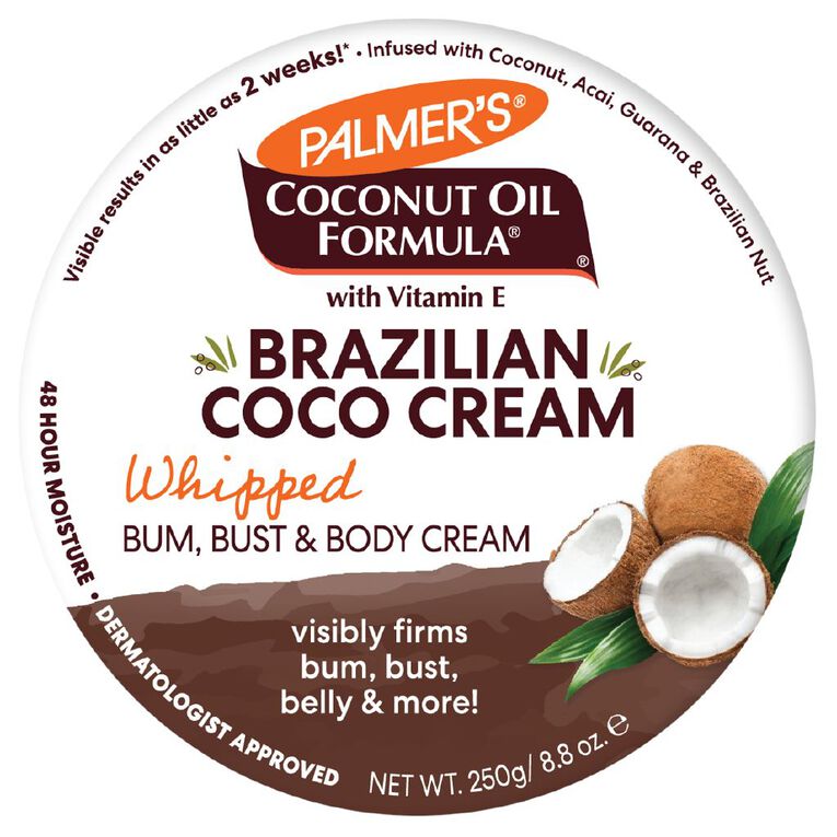 Palmer's Brazilian Coco Whipped Body Cream, , hi-res