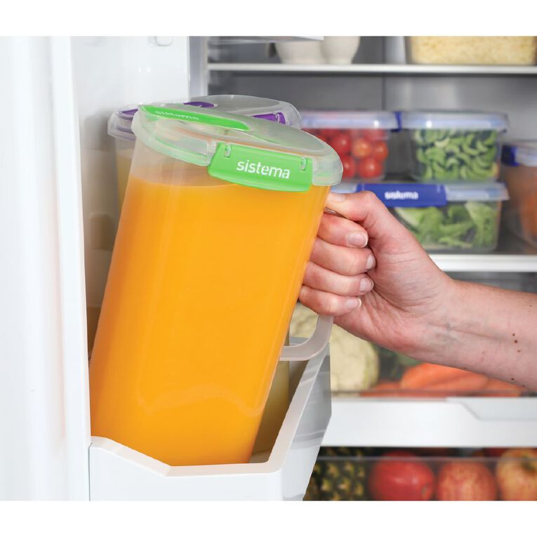 Sistema Klip It Plus 2L Juice Jug 2 Pack Assorted, , hi-res