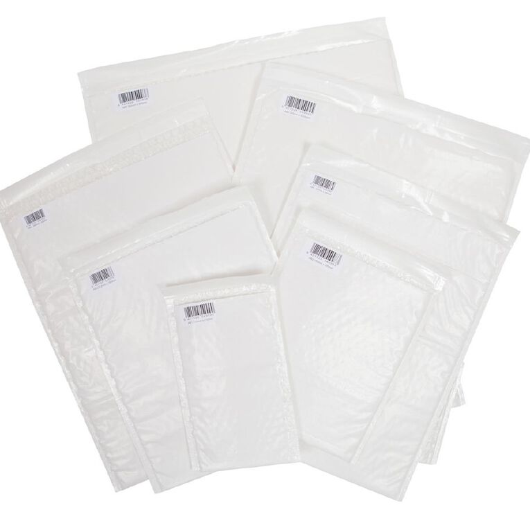 Sealed Air Mail Bag Size 2 Lite 175mm x 225mm White, , hi-res