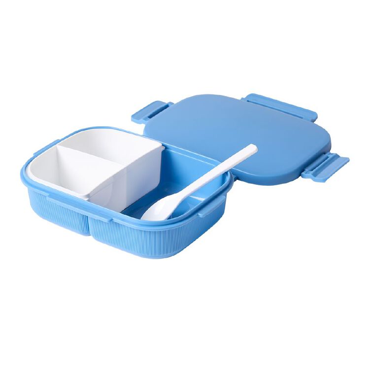 Living & Co Basic Bento Box Blue Mid, , hi-res
