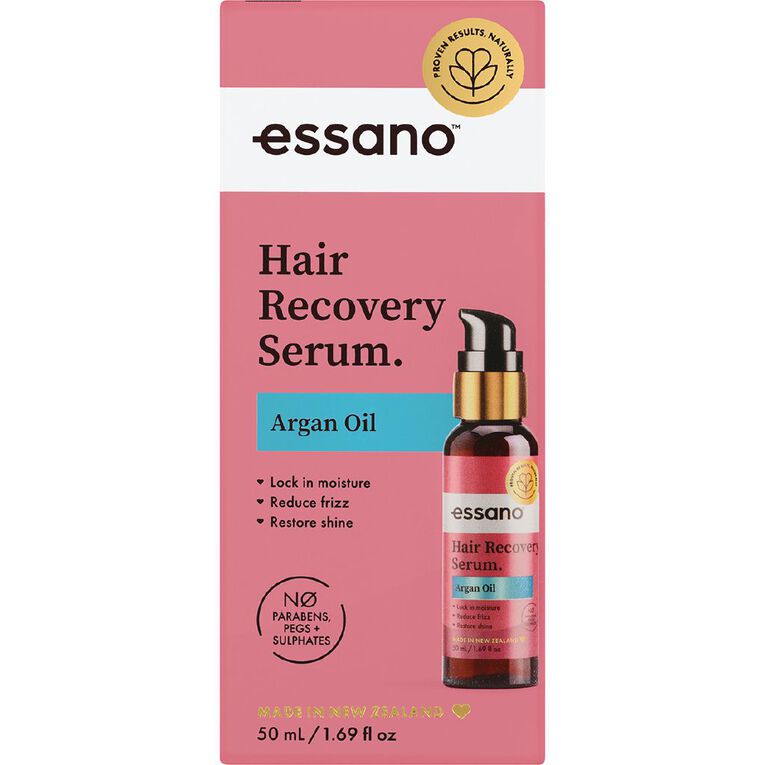 Essano Argan Oil Hair Recovery Serum 50ml, , hi-res