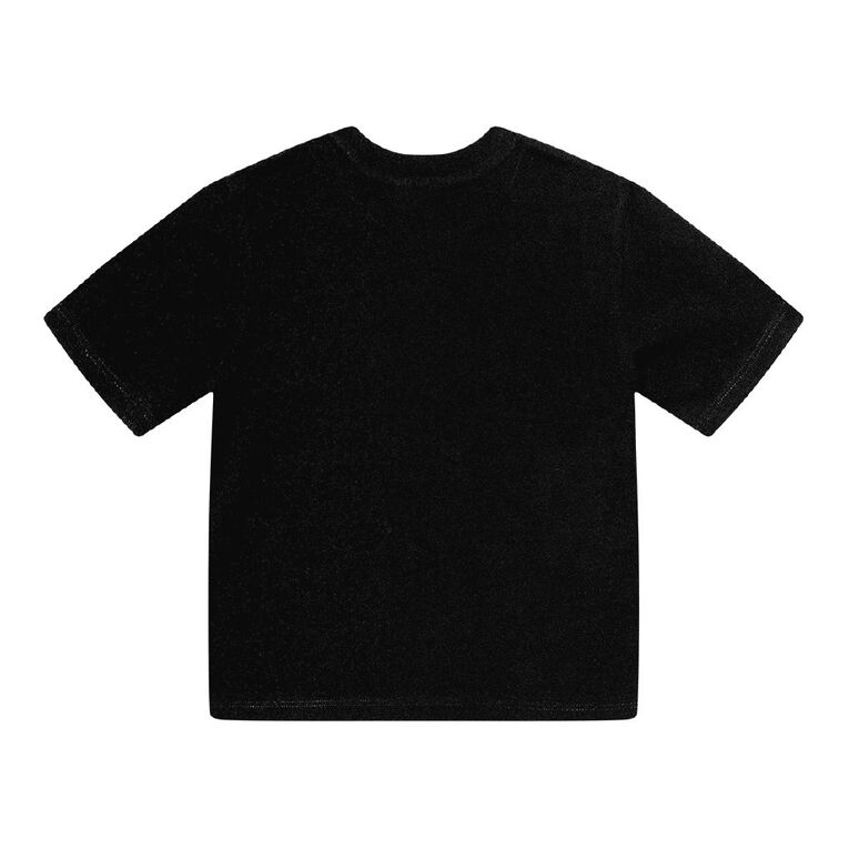 All Blacks Preschool Printed Relaxed Tee, Black, hi-res