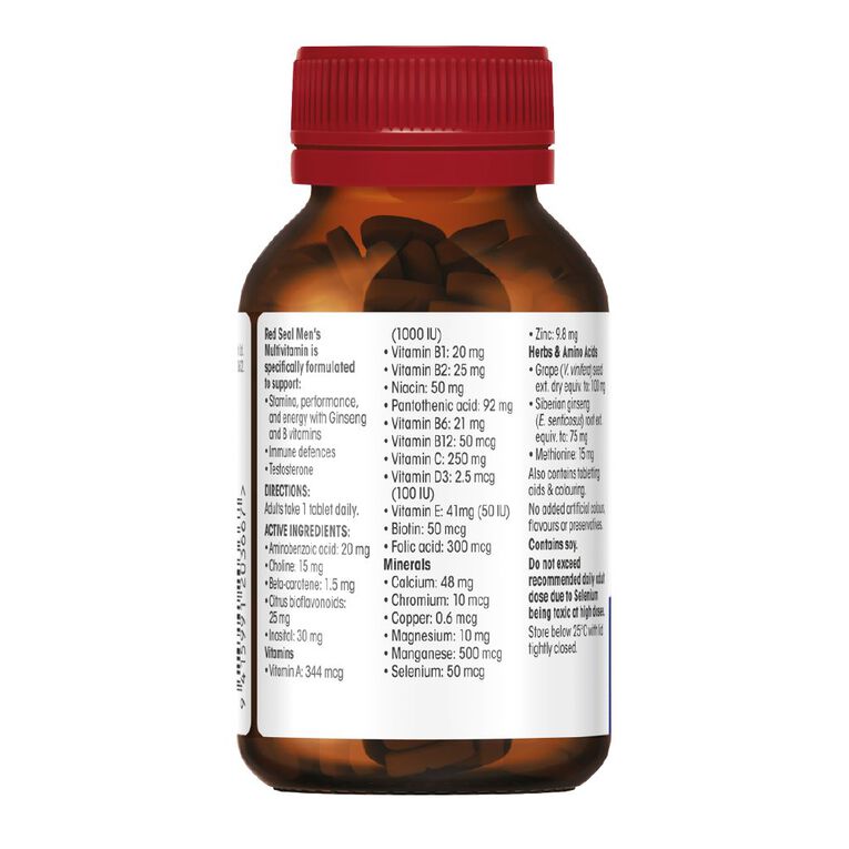 Red Seal Men's Multi Vitamins 60s, , hi-res