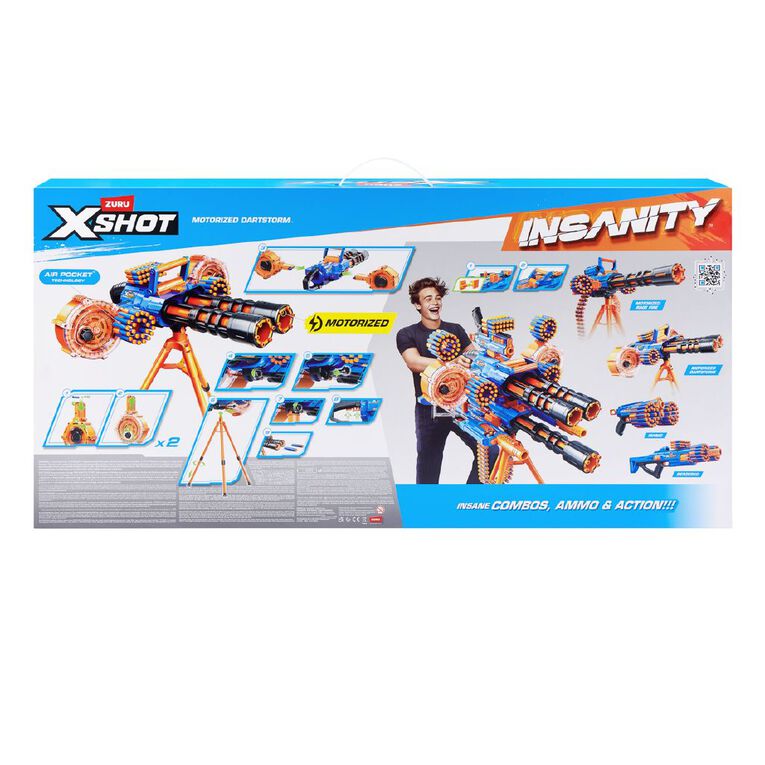 Zuru X Shot Insanity Series 1 Motorized Dartstorm, , hi-res