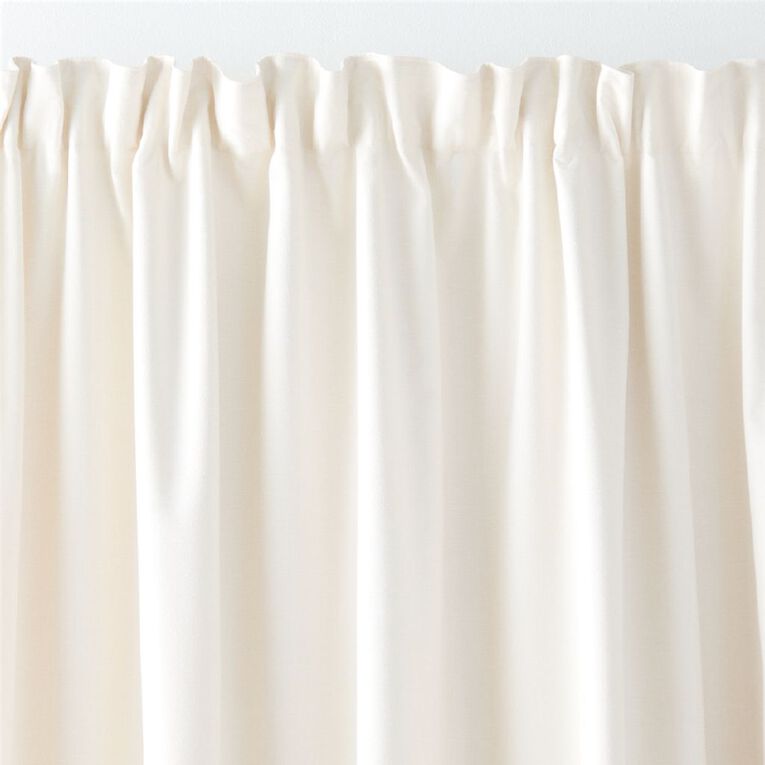 Living & Co Studio Curtains Natural 150-230cm Wide/160cm Drop, , hi-res