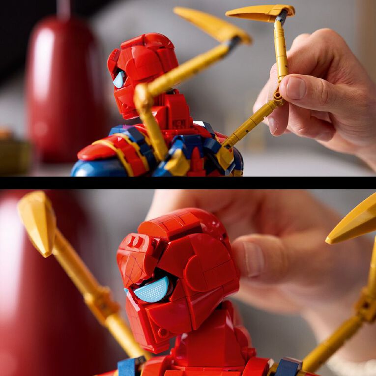 LEGO Marvel Super Heroes Iron Spider-Man Bust 76326, , hi-res
