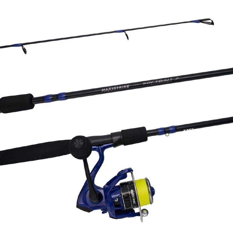 Maxistrike Softbait/Lure Combo 7ft 2 Piece Rod, , hi-res