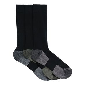 Active Intent Men's Cushioned Crew Sport Socks 3 Pack