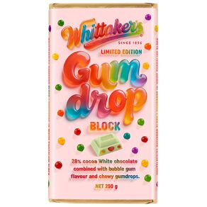 Whittaker's Gumdrop Block 250g
