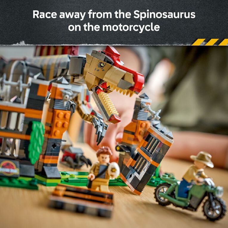 LEGO Jurassic World Spinosaurus Dinosaur Escape 77982, , hi-res
