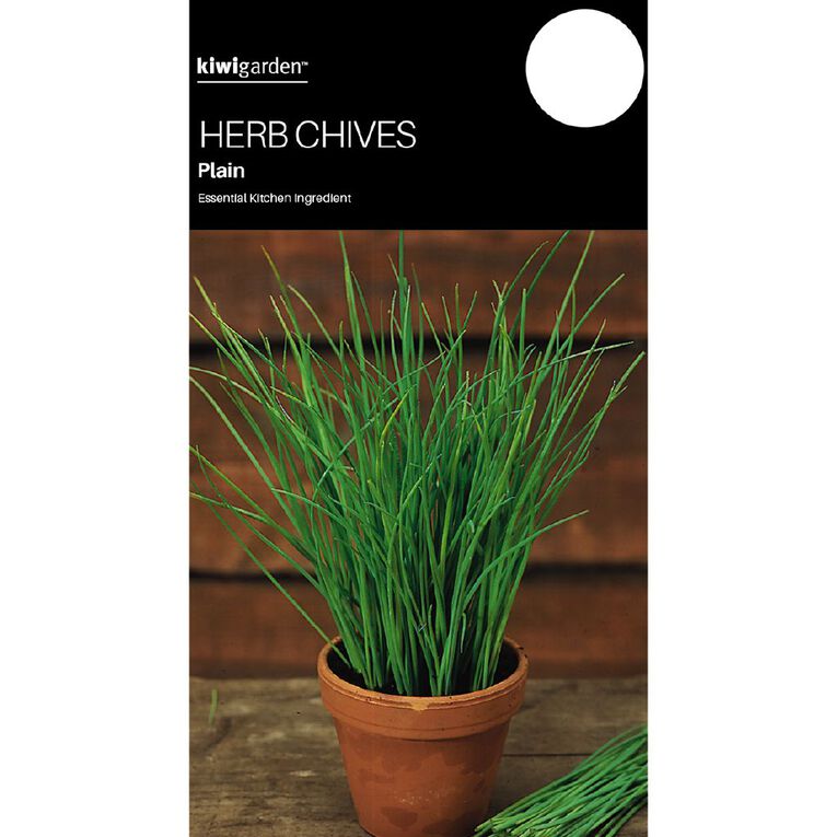 Kiwi Garden Herb Chives Plain Seeds, , hi-res