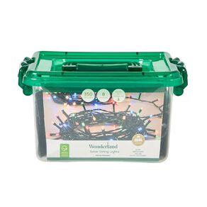 Wonderland Christmas Solar String Lights Multi-Coloured 27.5m