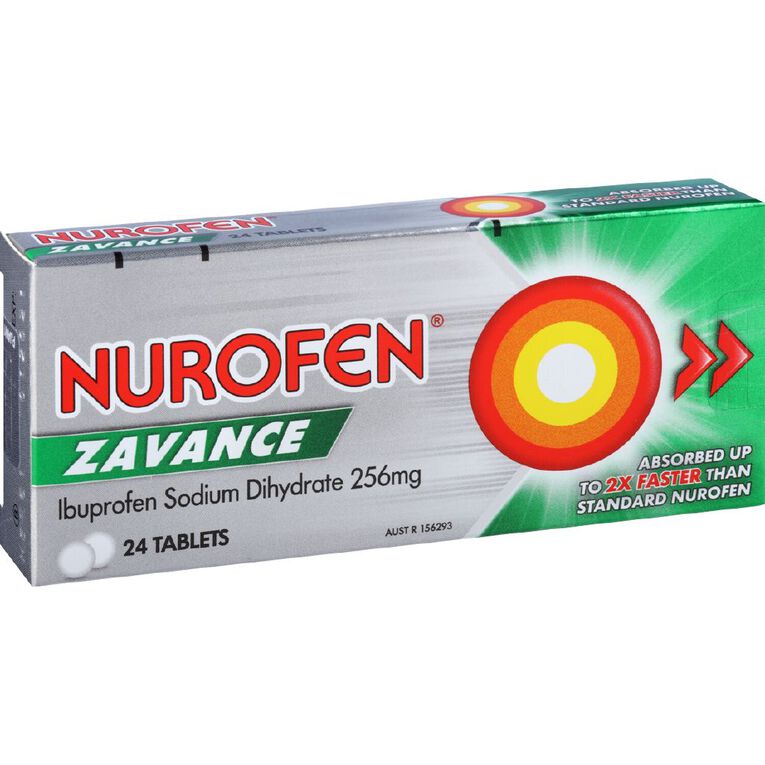 Nurofen Zavance Tablets 24s - LIMIT OF 2 PER CUSTOMER, , hi-res