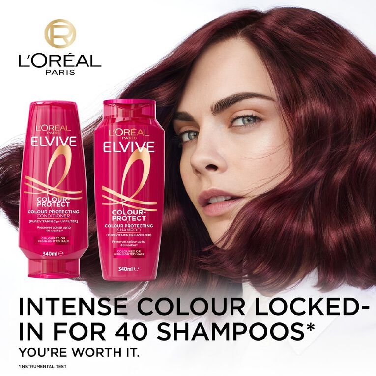 L'Oreal Paris Elvive Colour Protect Conditioner 340ml, , hi-res