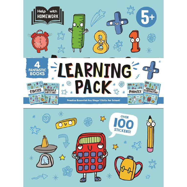 Help With Homework: Expert 5+ Learning Pack, , hi-res