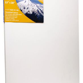 DAS Exhibition 1.5 Deep Stretched Canvas 22 x 28 White
