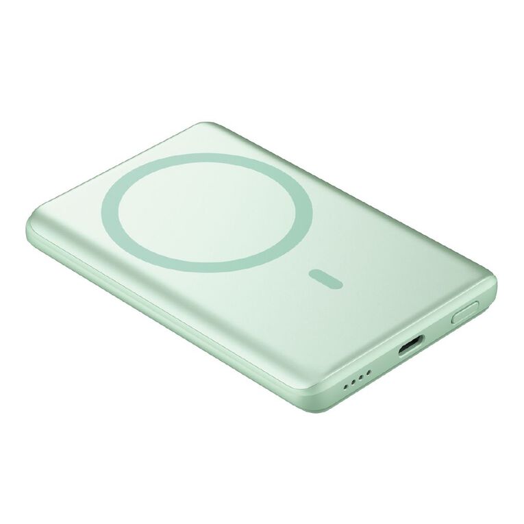 Tech.Inc 3in1 Charge Pack with Cable Charger Wireless Power Bank Green, , hi-res