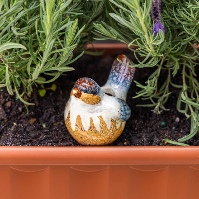 Northcote Pottery Bird Self Watering Stake, , hi-res