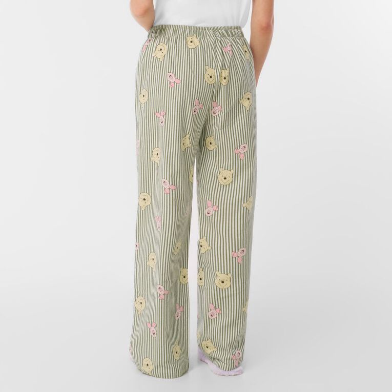 Winnie the Pooh Women's Flannel Pants, Cream, hi-res