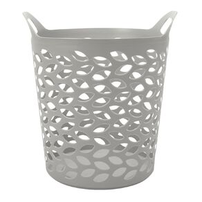 Living & Co Flexi Laundry Basket White