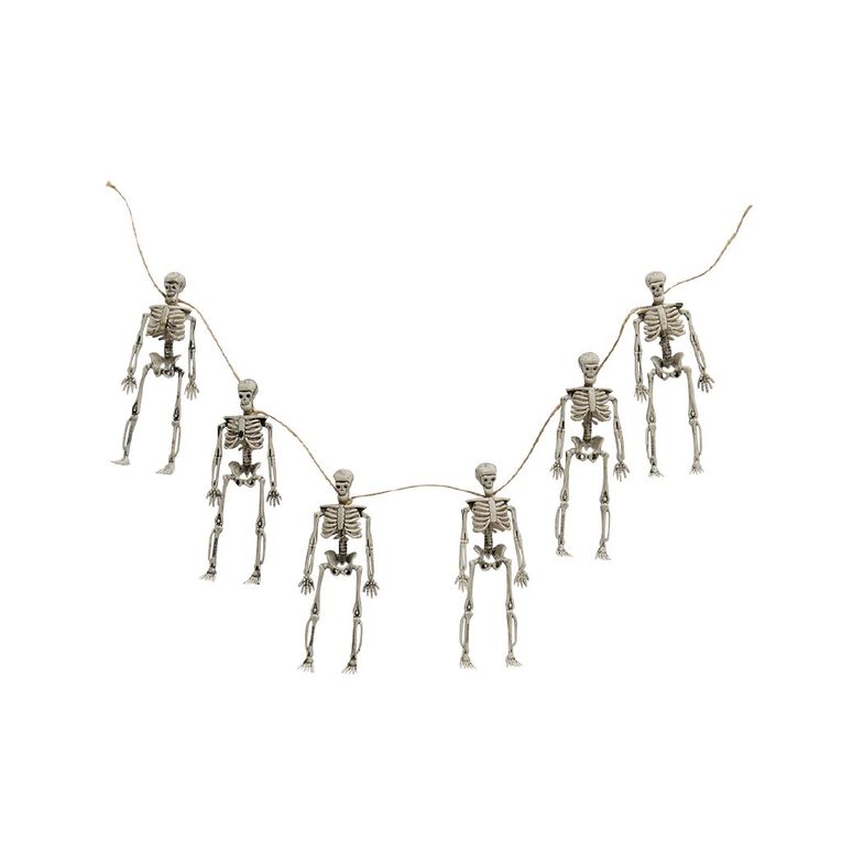 Scarehouse Skeleton Garland 1m, , hi-res