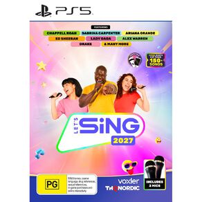 PS5 Lets Sing 2027 2 Mic Bundle