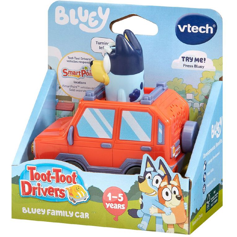 Vtech Bluey Toot Toot Drivers Vehicles, , hi-res