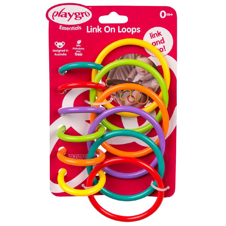 Playgro Essentials Link On Loops, , hi-res